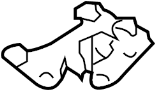021121079F Engine Water Pump Bracket