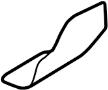 3B7823629B41 Hood Hinge Cover