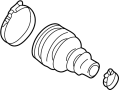 View CV Joint Boot Kit. Inner boot.  Full-Sized Product Image