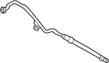 View Power Steering Pressure Hose (Lower) Full-Sized Product Image