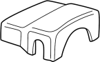 View Steering Column Cover (Upper) Full-Sized Product Image 1 of 2
