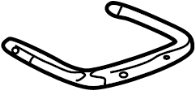 View Instrument Panel Reinforcement. Plate. Retainer. Steering Column Bracket. Support. (Lower) Full-Sized Product Image 1 of 2