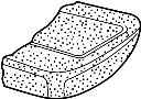 View Seat Cushion Pad (Lower) Full-Sized Product Image 1 of 3