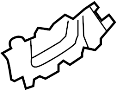 View Body B-Pillar Reinforcement (Front, Lower) Full-Sized Product Image 1 of 2