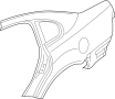 View Quarter Panel (Rear) Full-Sized Product Image 1 of 1