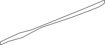 View Quarter Panel Reveal Molding (Lower) Full-Sized Product Image 1 of 1