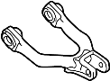 4B3505323 Suspension Control Arm (Rear, Upper)