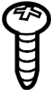 View Headlight. Bolt. Screw. (Upper) Full-Sized Product Image