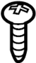 View Headlight. Bolt. Screw. (Upper) Full-Sized Product Image