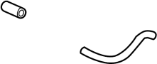 View Engine Coolant Hose (Upper) Full-Sized Product Image