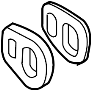 View Gasket set. HVAC Heater Core Seal Kit. HVAC Heater Hose Outlet Tube Grommet.  Full-Sized Product Image