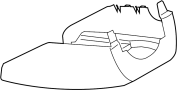 View Steering Column Cover (Lower) Full-Sized Product Image