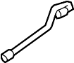 View Cabin Air Temperature Sensor Aspirator Tube Full-Sized Product Image