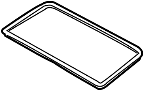 View Sunroof Opening Trim Full-Sized Product Image 1 of 2