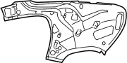 View Quarter Panel (Front, Rear, Upper) Full-Sized Product Image 1 of 1