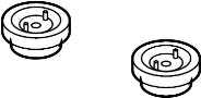 View Differential Housing Insulator (Front, Rear, Upper, Lower) Full-Sized Product Image