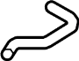 View Engine Coolant Overflow Hose. Reservoir Hose.  Full-Sized Product Image