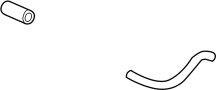 View Engine Coolant Hose (Upper) Full-Sized Product Image