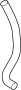 View Engine Coolant Hose (Lower) Full-Sized Product Image 1 of 2