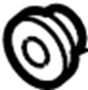 View Grommet. Cable. Release.  Full-Sized Product Image