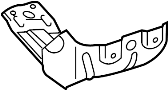 View Fender Bracket (Front) Full-Sized Product Image