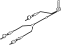 View ABS Wheel Speed Sensor Wiring Harness Full-Sized Product Image