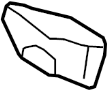 View Glove Box Door Striker Full-Sized Product Image 1 of 3