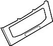 3C8863082YI2 Console Trim Panel