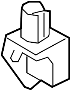 View Air Bag Impact Sensor (Rear) Full-Sized Product Image
