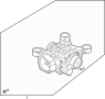 View CARRIER. DIFFERENTIAL ASSEMBLY. Drive Axle Assembly. FINALDRIVE.  Full-Sized Product Image 1 of 1