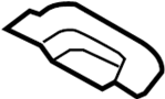 View Rear Body Panel Bracket (Rear) Full-Sized Product Image 1 of 2