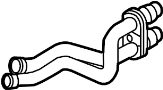 View HVAC Heater Hose Outlet Tube Full-Sized Product Image