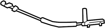 View Hood Release Cable Full-Sized Product Image