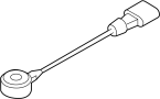 View Ignition Knock (Detonation) Sensor Full-Sized Product Image