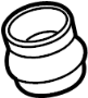 View Engine Air Intake Hose (Front) Full-Sized Product Image