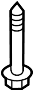 View Bolt. Cradle. Mount. Engine. Suspension Crossmember. (Lower) Full-Sized Product Image