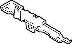 View Exhaust Manifold Heat Shield Bracket. Retainer. Turbocharger Mount Heat Shield Bracket.  Full-Sized Product Image