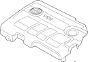 Image of Engine Cover image for your 2009 Volkswagen Beetle Convertible   