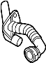 View Breather Tube. Exhaust Gas Recirculation (EGR) Tube. PCV Valve Hose. VentHose.  Full-Sized Product Image