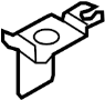 View Bracket. Brake. Support. Rail. (Front, Rear, Upper, Lower) Full-Sized Product Image