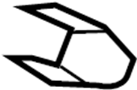 View Glass. Windshield. Spacer. (Lower) Full-Sized Product Image
