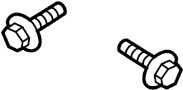 View Bumper Impact Bar Bolt Full-Sized Product Image