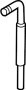 View Battery Vent Tube. DRAIN HOSE. Drain tube. Tubing.  Full-Sized Product Image 1 of 3