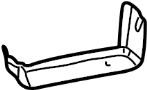 View ABS Wheel Speed Sensor Bracket (Rear) Full-Sized Product Image 1 of 1