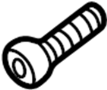 View Seat Belt Height Adjuster Bolt Full-Sized Product Image 1 of 1