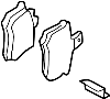 View 7D0698451J Full-Sized Product Image for your 1997 Volkswagen EuroVan   