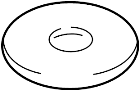View Coil Spring Insulator (Upper, Lower) Full-Sized Product Image 1 of 1