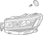 View Headlight Assembly Full-Sized Product Image