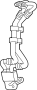 View Automatic Transmission Oil Cooler Hose Assembly Full-Sized Product Image