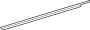 Image of Door Window Belt Weatherstrip image for your 2013 Audi Q7  Premium Plus Sport Utility 